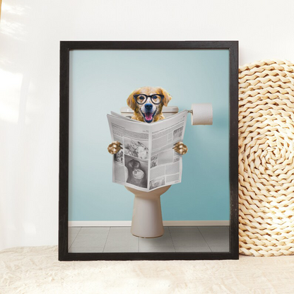 Restroom Pet Portraits