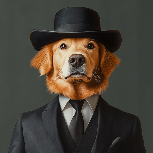 Golden Retriever Pet Portrait