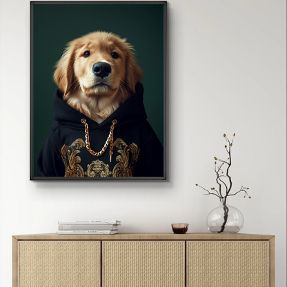 Golden Retriever Pet Portrait