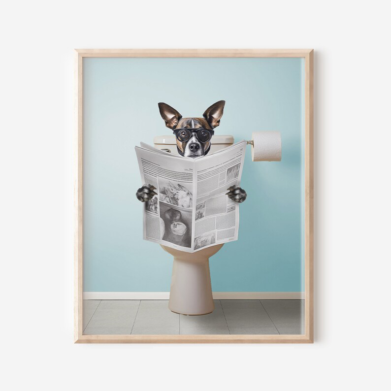 Restroom Pet Portraits